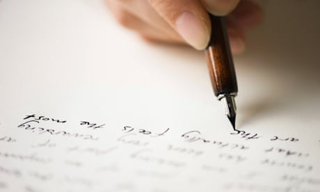 Writing letter to a friend